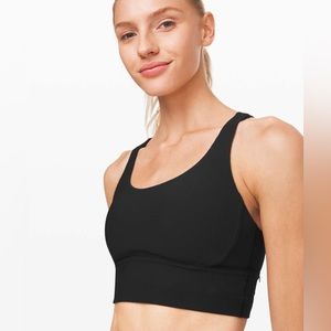 Lululemon Long Line Ribbed Energy Bra